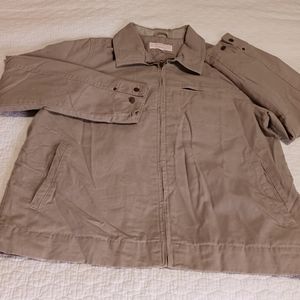 Mossimo khaki denim jacket